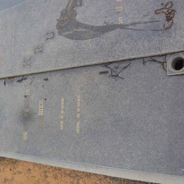 KRUGER Gert Hendrik Andries 188?-1945 &amp; Susanna Magrietha LE ROUX 1889-1968