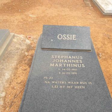 MILLER Stephanus Johannes Marthinus 1957-1991