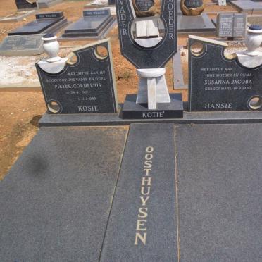 OOSTHUYSEN Pieter Cornelius 1919-1985 &amp; Susanna Jacoba SCHMAHL 1930-