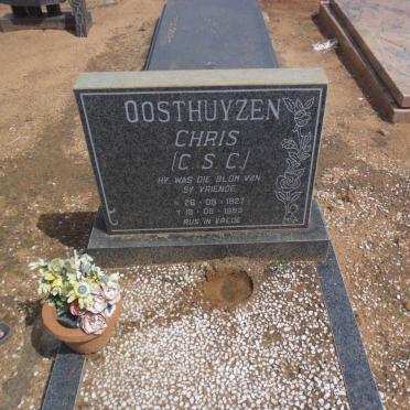 OOSTHUYZEN C.S.C. 1927-1993