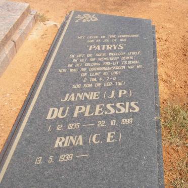 PLESSIS J.P., du 1935-1999 &amp; C.E. 1938-