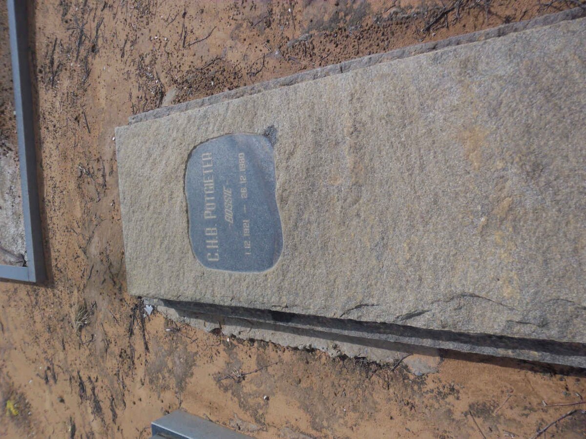 POTGIETER C.H.B. 1921-1980