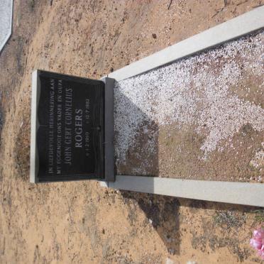 ROGERS John Gert Cornelius 1910-1982