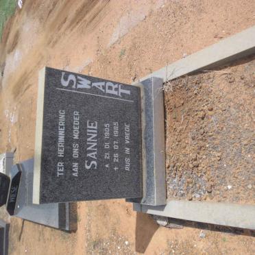 SWART Sannie 1905-1985