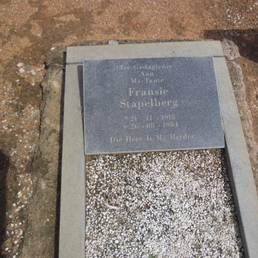 STAPELBERG Fransie 1918-1984