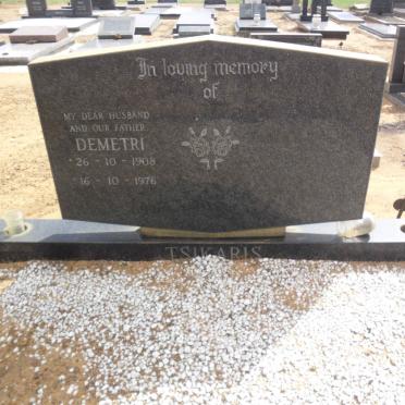 TSIKARIS Demetri 1908-1976