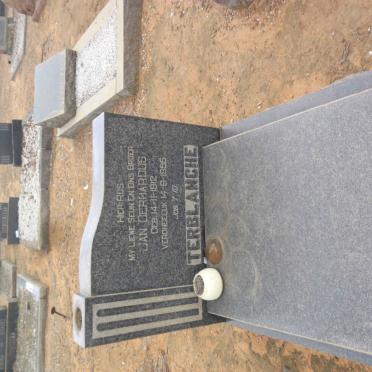 TERBLANCHE Jan Gerhardus 1912-1955