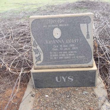 UYS Johanna 1901-1969