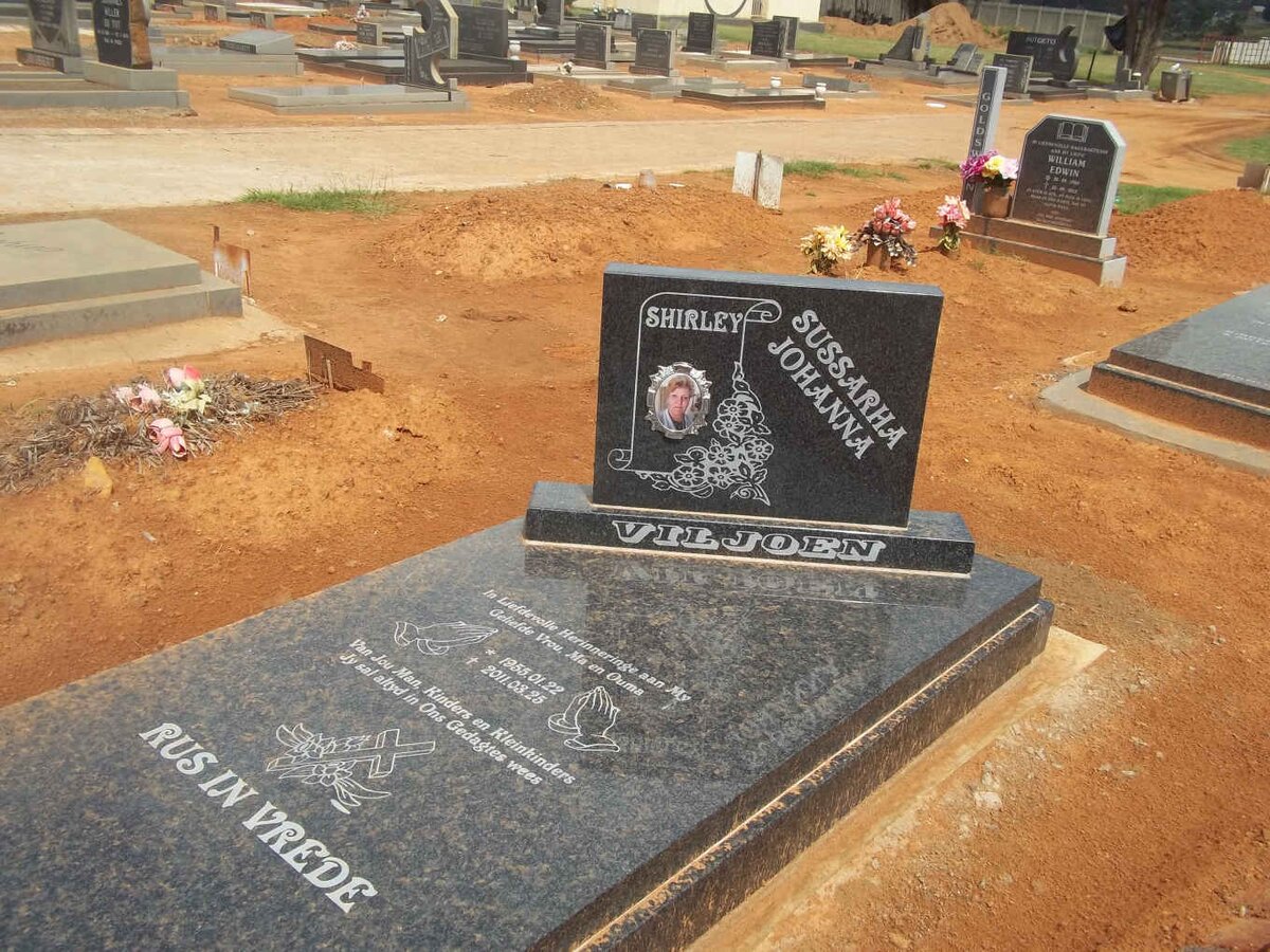 VILJOEN Sussarha Johanna 1955-2011