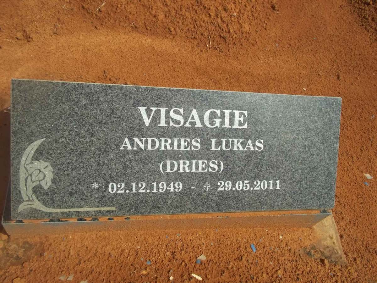 VISAGIE Andries Lukas 1949-2011