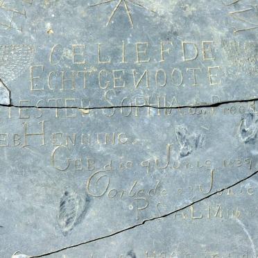 PREEZ Hester Sophia, du nee HENNING 1839-1924 