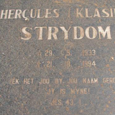 STRYDOM Hercules 1933-1994
