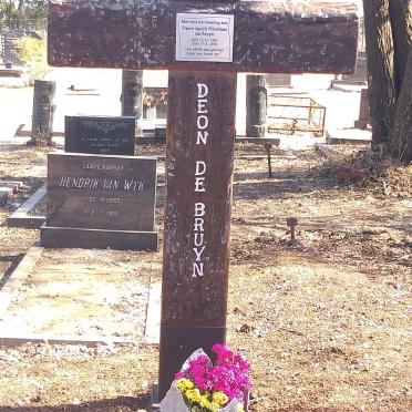 BRUYN Deon Jacob Nicolaas, de 1992-2018