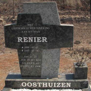 OOSTHUIZEN Renier 1948-2007