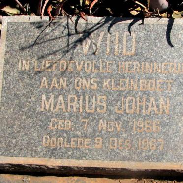 WIID Marius Johan 1966-1967