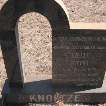 KNOETZE Rielle 1973-1974