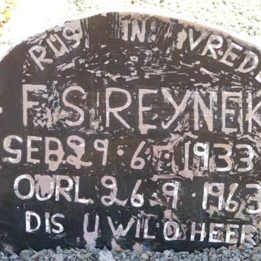 REYNEKE F.S. 1933-1963