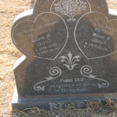 BLOEM Daniel J. 1929- &amp; Helena M. 1036-2005