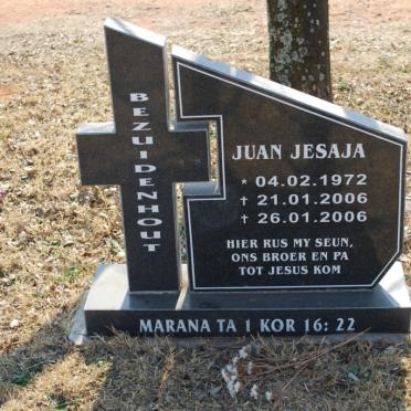 BEZUIDENHOUT Juan Jesaja 1972-2006
