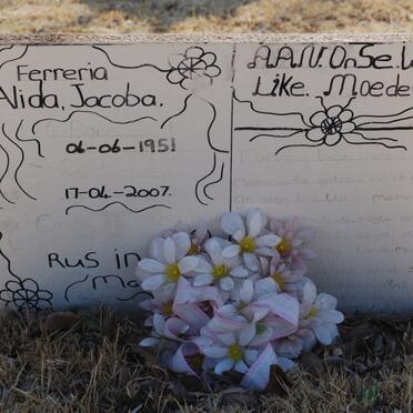 FERREIRA Alida Jacoba 1951-2007