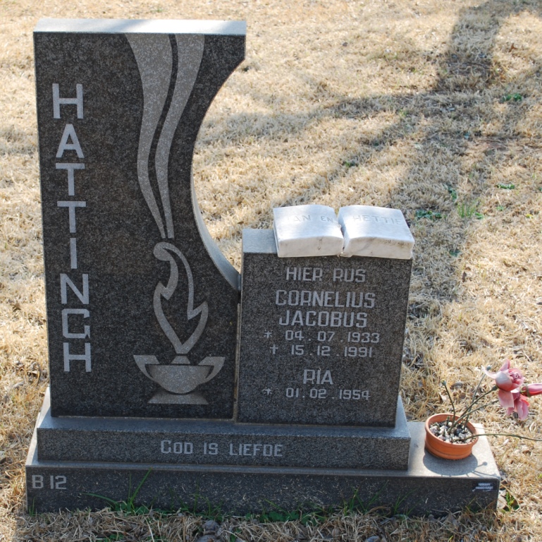 HATTINGH Cornelius Jacobus 1933-1954