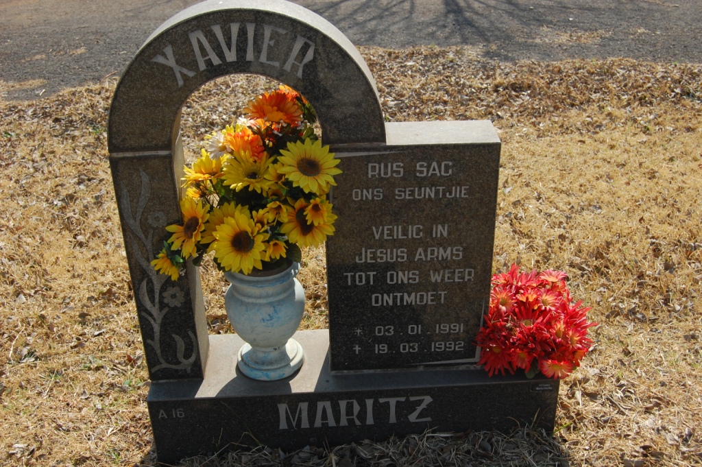 MARITZ Xavier 1991-1992