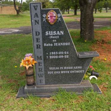 MERWE Susan, van der 1983-2006 :: VAN DER MERWE Jeandre -2006