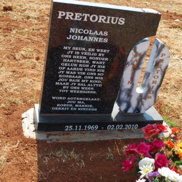 PRETORIUS Nicolaas Johannes 1969-2010