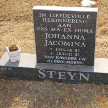 STEYN Johanna Jacomina 1936-2004