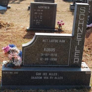 SCHNETLER Kobus 1978-1998