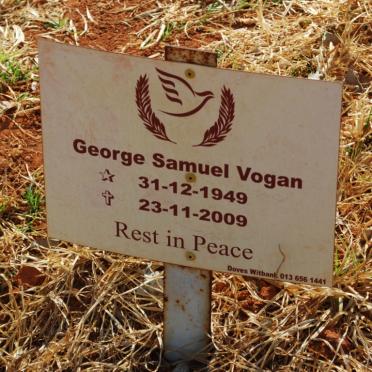 VOGAN George Samuel 1949-2009