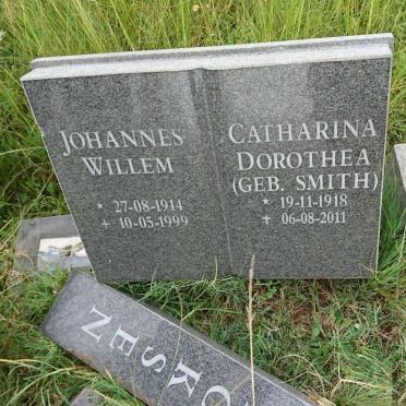 DERCKSEN Johannes Willem 1914-1999 &amp; Catharina Dorothea SMITH 1918-2011