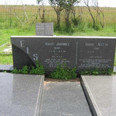 ELS Ockert Johannes 1915-1988 &amp; Maria Aletta 1916-