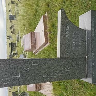 JONKER G.S.S. 1917-1979