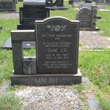 MALAN Danie J.R. 1907-1971