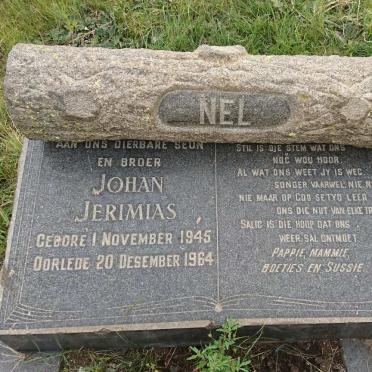 NEL Johan Jerimias 1945-1964