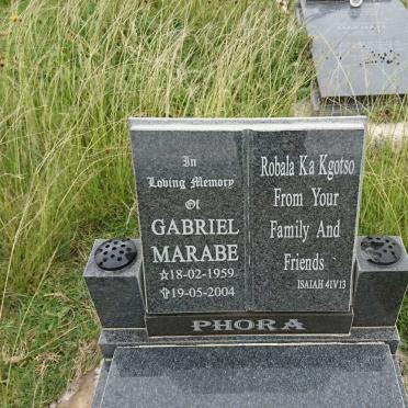 PHORA Gabriel Marabe 1959-2004