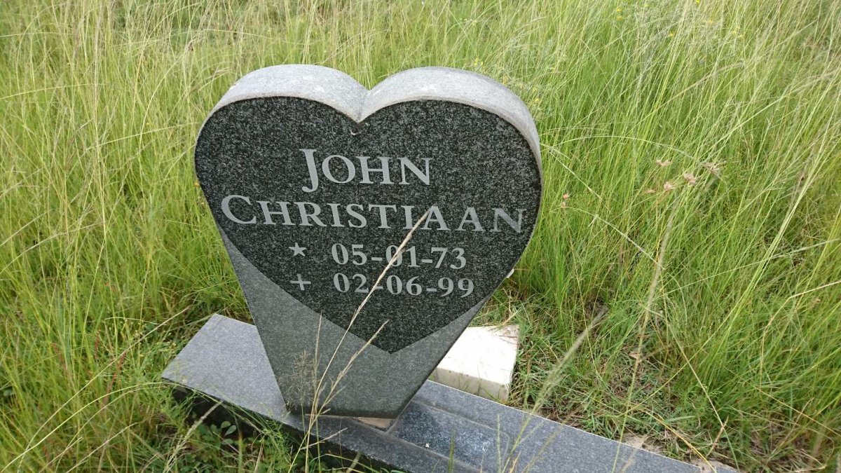 STREICHER Tobias Jacobus 1945-1999 &amp; Catherina Magrietha 1947- :: STREICHER John Christiaan 1973-1999