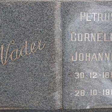 SWART Petrus Cornelius Johannes 1892-1965 &amp;  Dina Maria 1896-1983