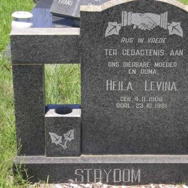 STRYDOM Heila Levina 1906-1981