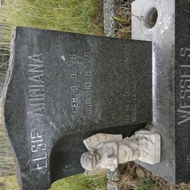 WESSELS Elsie Adriana 1976-1976