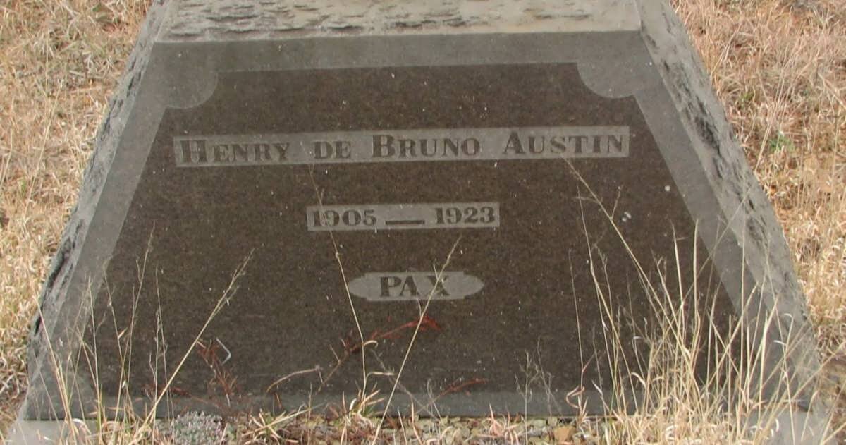 AUSTIN Henry De Bruno 1905-1923