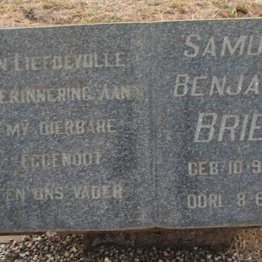 BRIEL Samuel Benjamin 1922-1969