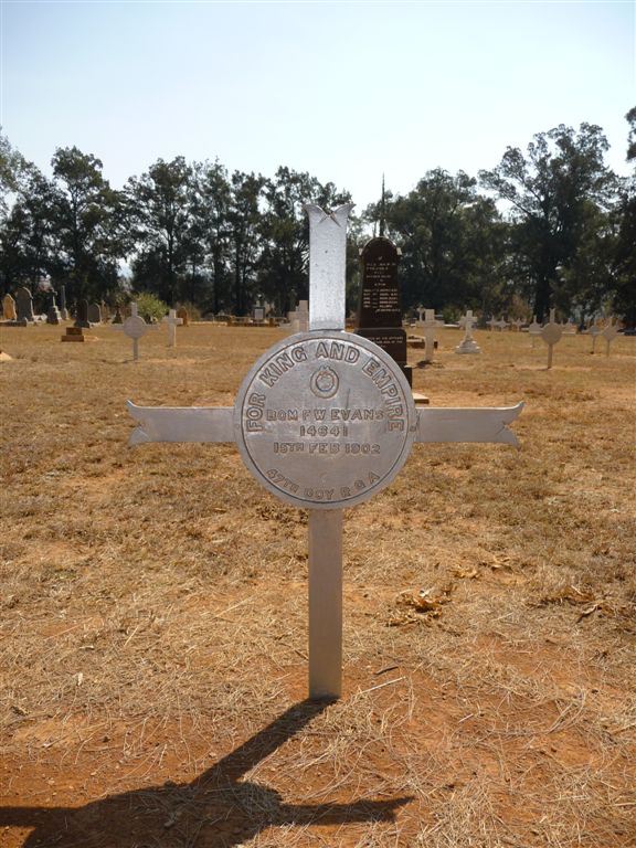 EVANS F.W. -1902