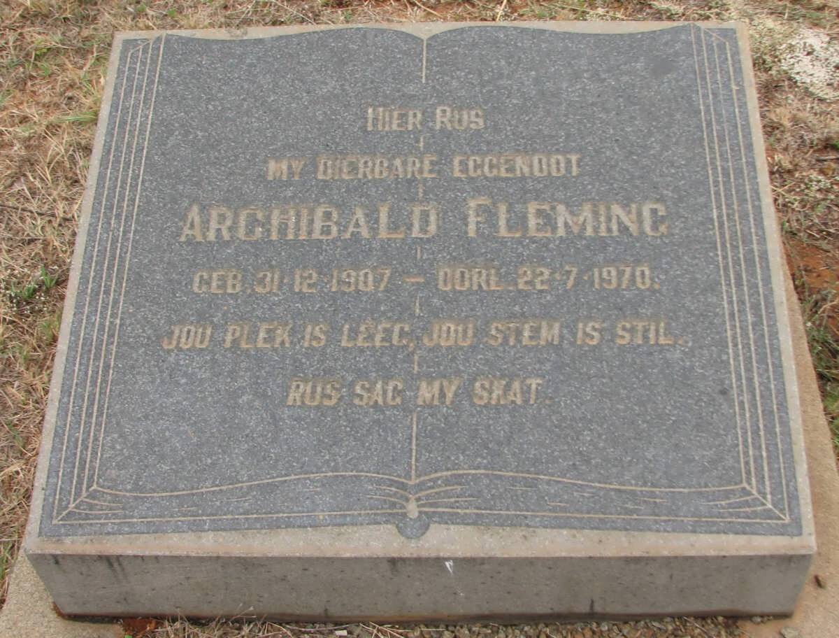 FLEMING Archibald 1907-1970
