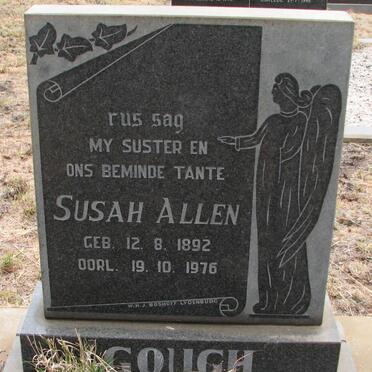 GOUGH Susah Allen 1892-1976