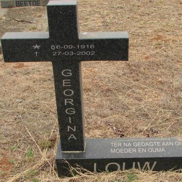 LOUW Georgina 1916-2002