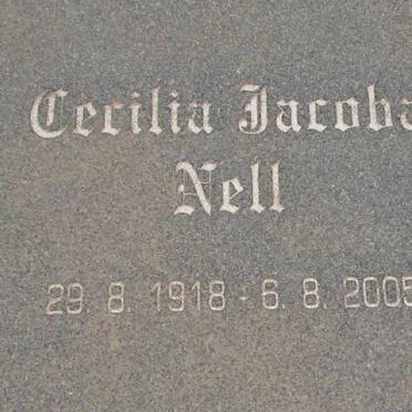 NELL Cecilia Jacoba 1918-2005