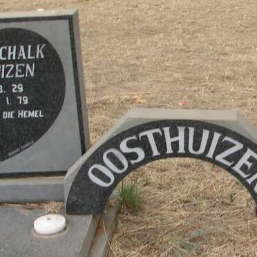 OOSTHUIZEN Pieter Schalk 1929-1979 &amp; Johanna Frederika VAN HEERDEN 1932-1985