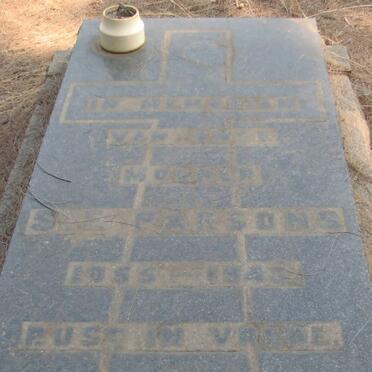 PARSONS S.E. 1855-1943